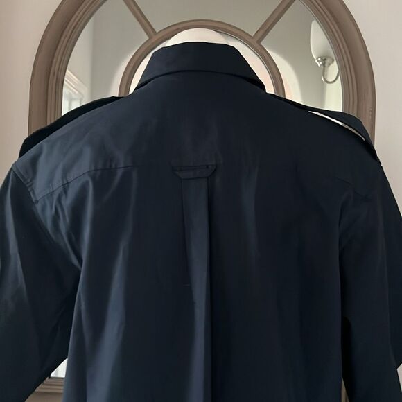 G. Label by GOOP Roxanne Utility Boxy Shirtdress, Navy, NWT, Size 8 - Picture 7 of 12